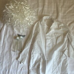 Crazy Scientist Halloween costume/ Einstein 🧪🥼4-6 yrs